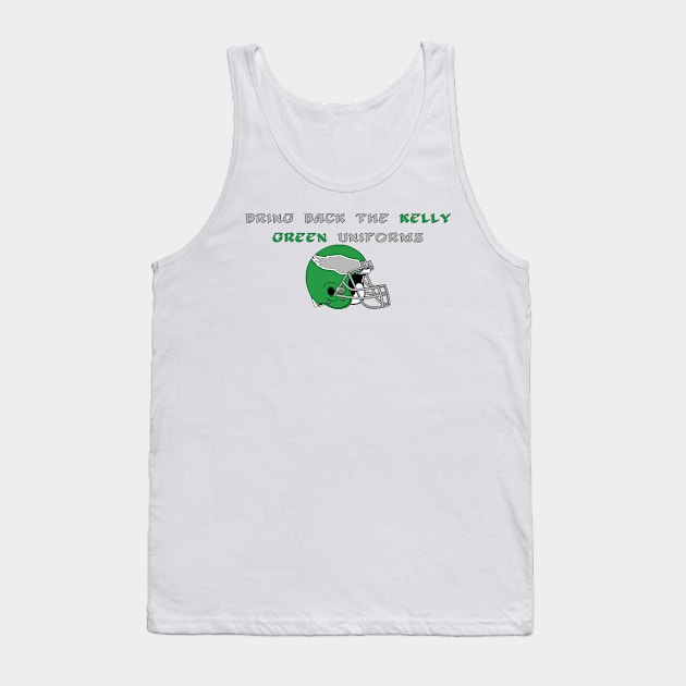 Kelly Green Unis Tank Top by BradyRain